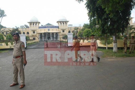 Strike paralyzed 3 degree Colleges in Agartala
